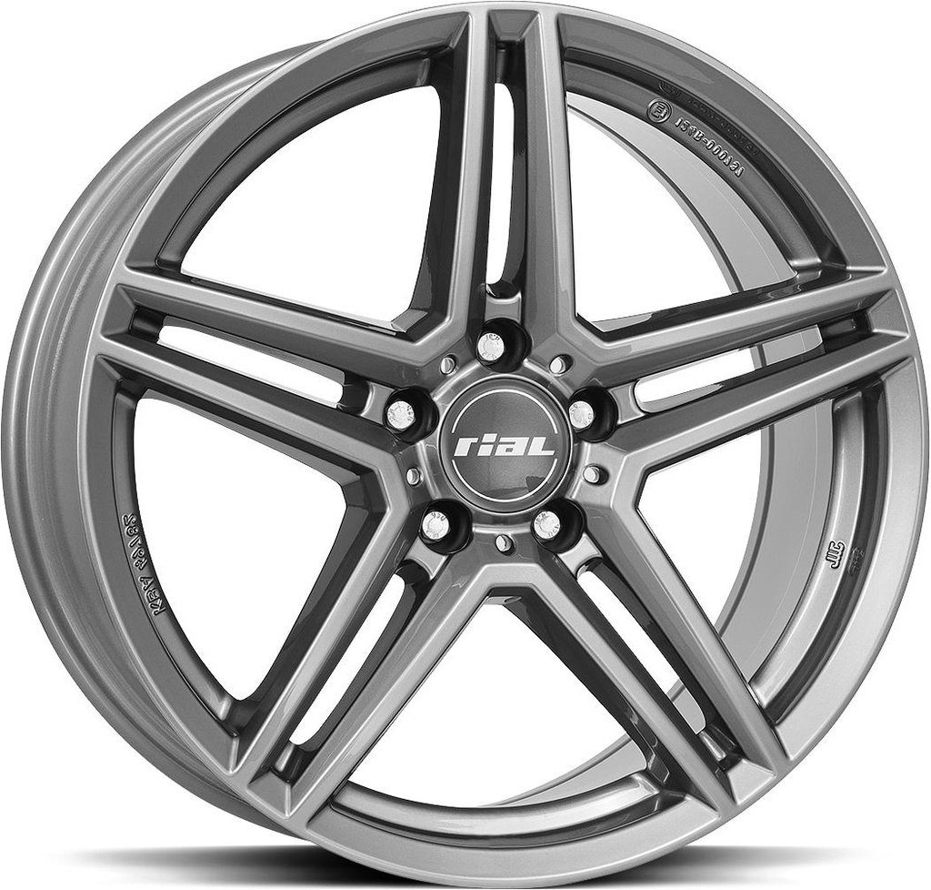 RIAL M10 METAL GREY 9.5x19 5/112 ET54 CB66.6