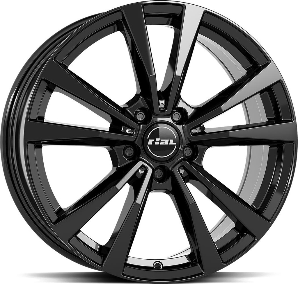 RIAL M12 DIAMOND BLACK 7x17 5/112 ET48.5 CB66.6