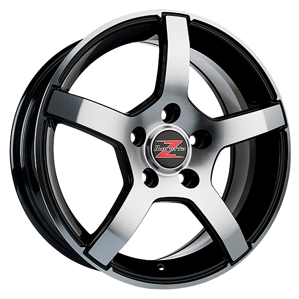 BARZETTA INVERNO BLACK POLISHED 6x15 5/114.3 ET45 CB67.1