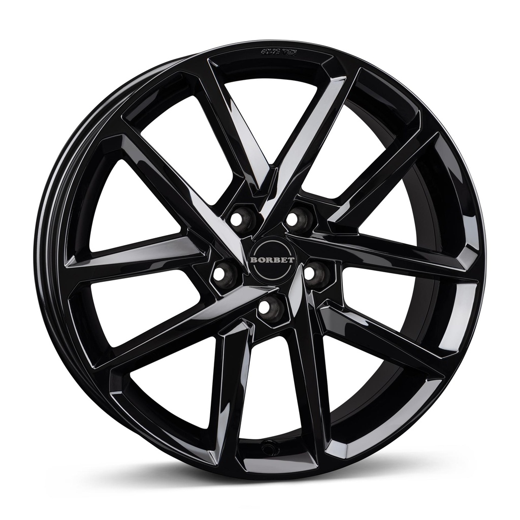 BORBET N BLACK GLOSSY 6.5x17 5/112 ET46 CB57.1