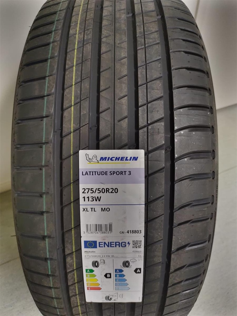 265/40R21 101Y MICHELIN LATITUDE SPORT 3 N0 XL N0