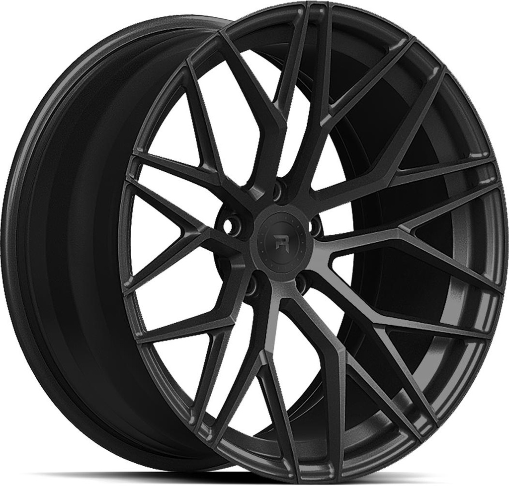 R-SERIES R9 SATIN BLACK 9x20 5/108 ET42 CB63.4