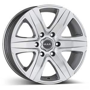 MAK STONE 6 SILVER 7.5x17 6/139.7 ET55 CB93.1