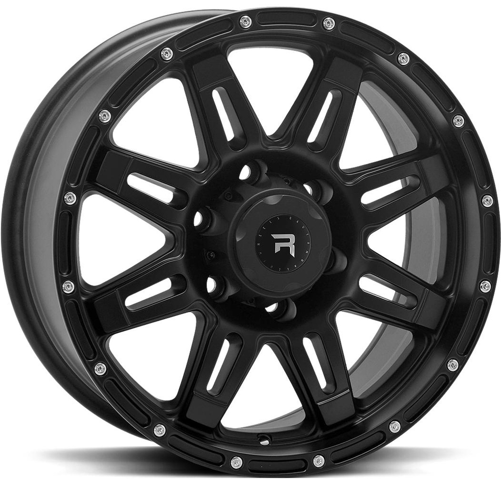 R-SERIES R5 BLACK 8x17 6/130 ET40 CB84.1