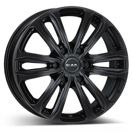 MAK SAFARI GLOSS BLACK 7.5x17 6/130 ET50 CB84.1