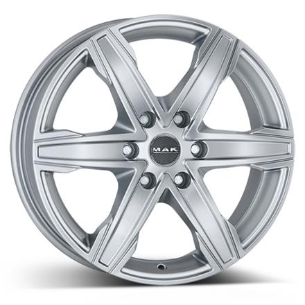 MAK KING 6 SILVER 7.5x17 6/130 ET55 CB84.1