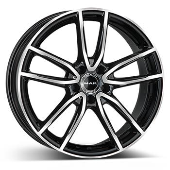 MAK EVO BLACK MIRROR 7.5x17 5/112 ET45 CB66.6