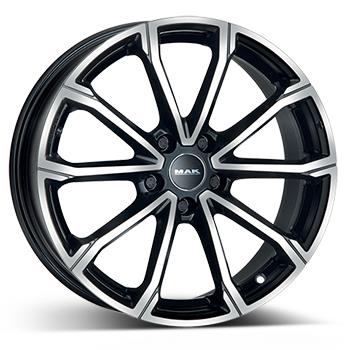 MAK DAVINCI BLACK MIRROR 7x18 5/110 ET40 CB65.1