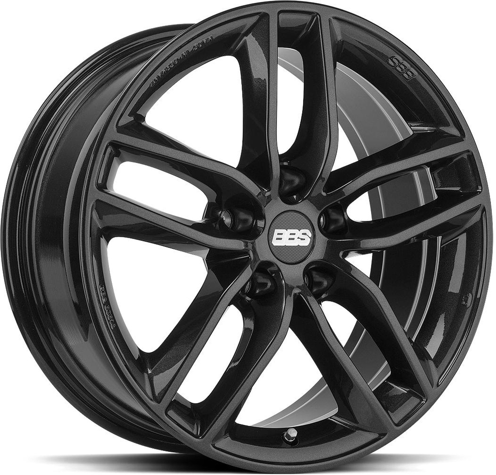 BBS SX CRYSTAL BLACK 7.5x17 5/114.3 ET42 CB82