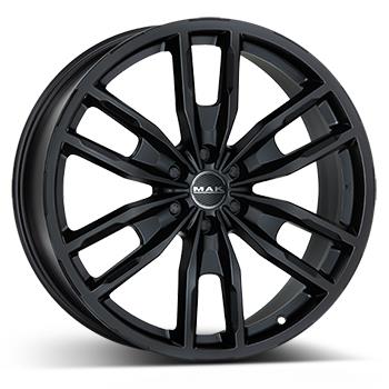 MAK PEAK MATT BLACK 7.5x17 6/114.3 ET30 CB66.1