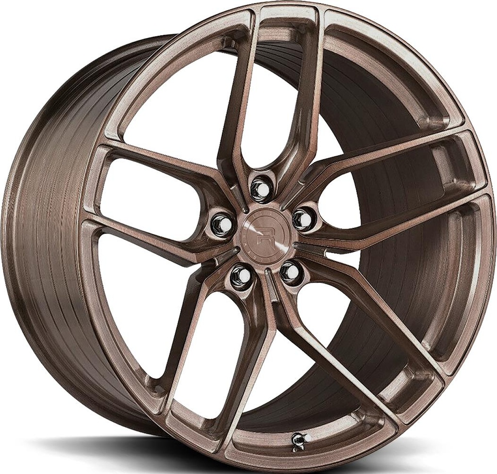 R-SERIES R8 BRONZE BRUSHED 10.5x21 5/112 ET42 CB66.6