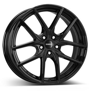 DEZENT TO BLACK 7.5x17 5/108 ET50 CB63.4