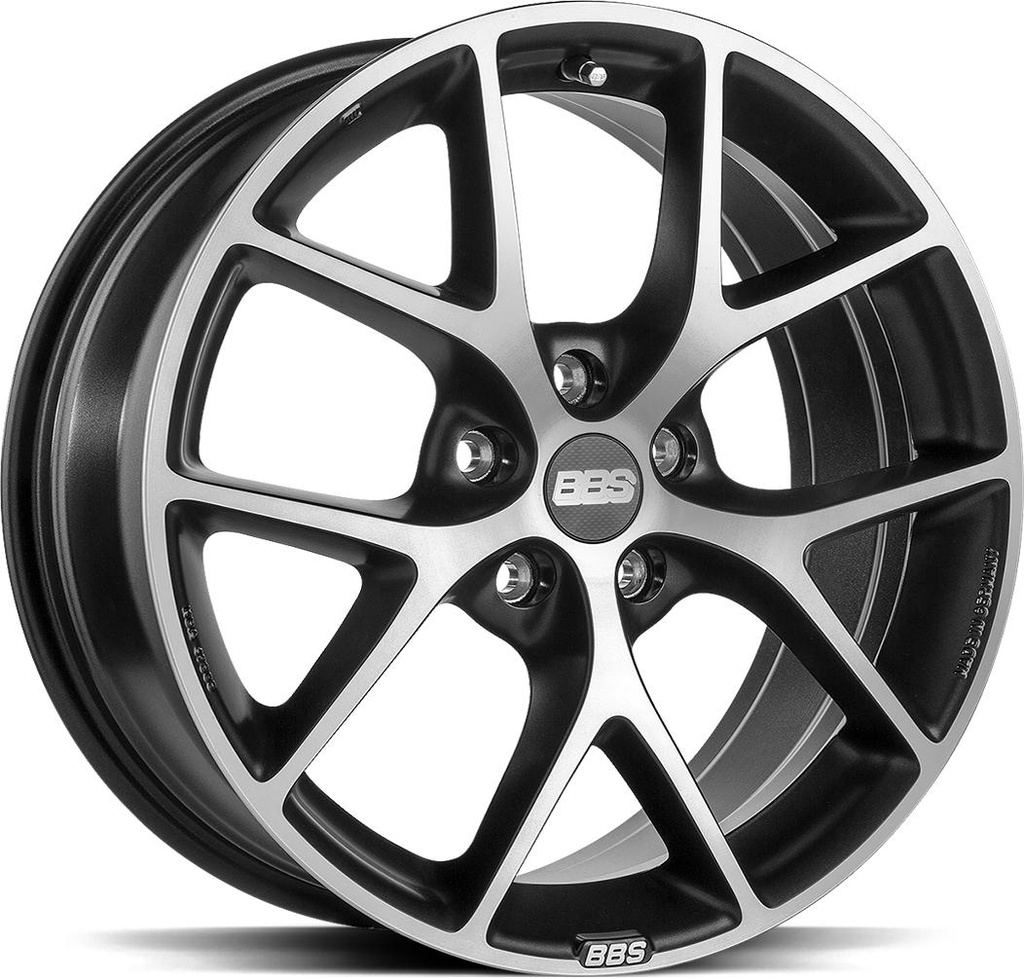 BBS SR VOLCANO GREY DIAM CUT 8x18 5/100 ET36 CB70