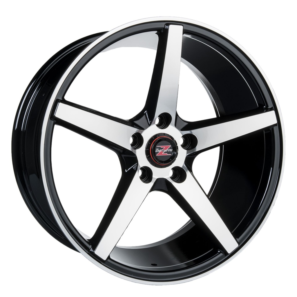 BARZETTA CAPITANO BLACK POLISHED 8x17 5/108 ET35 CB65.1