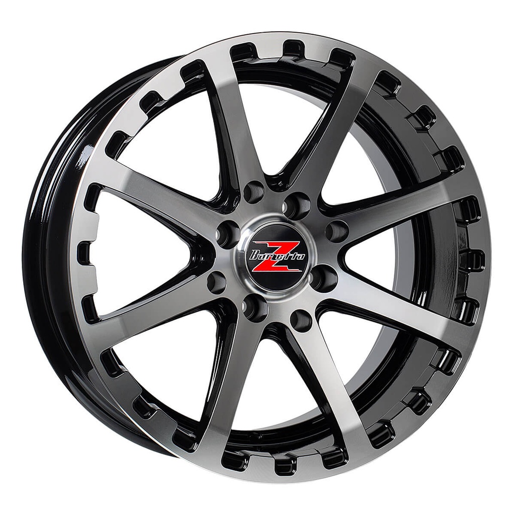 BARZETTA ATV BLACK POLISHED 7x16 4/137 ET10 CB89.1