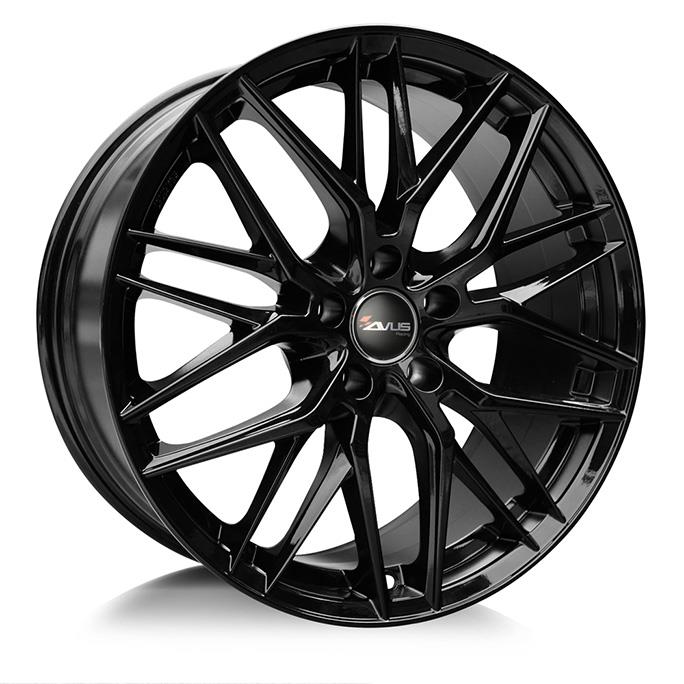 AVUS AF19 BLACK 8x18 5/112 ET45 CB66.6