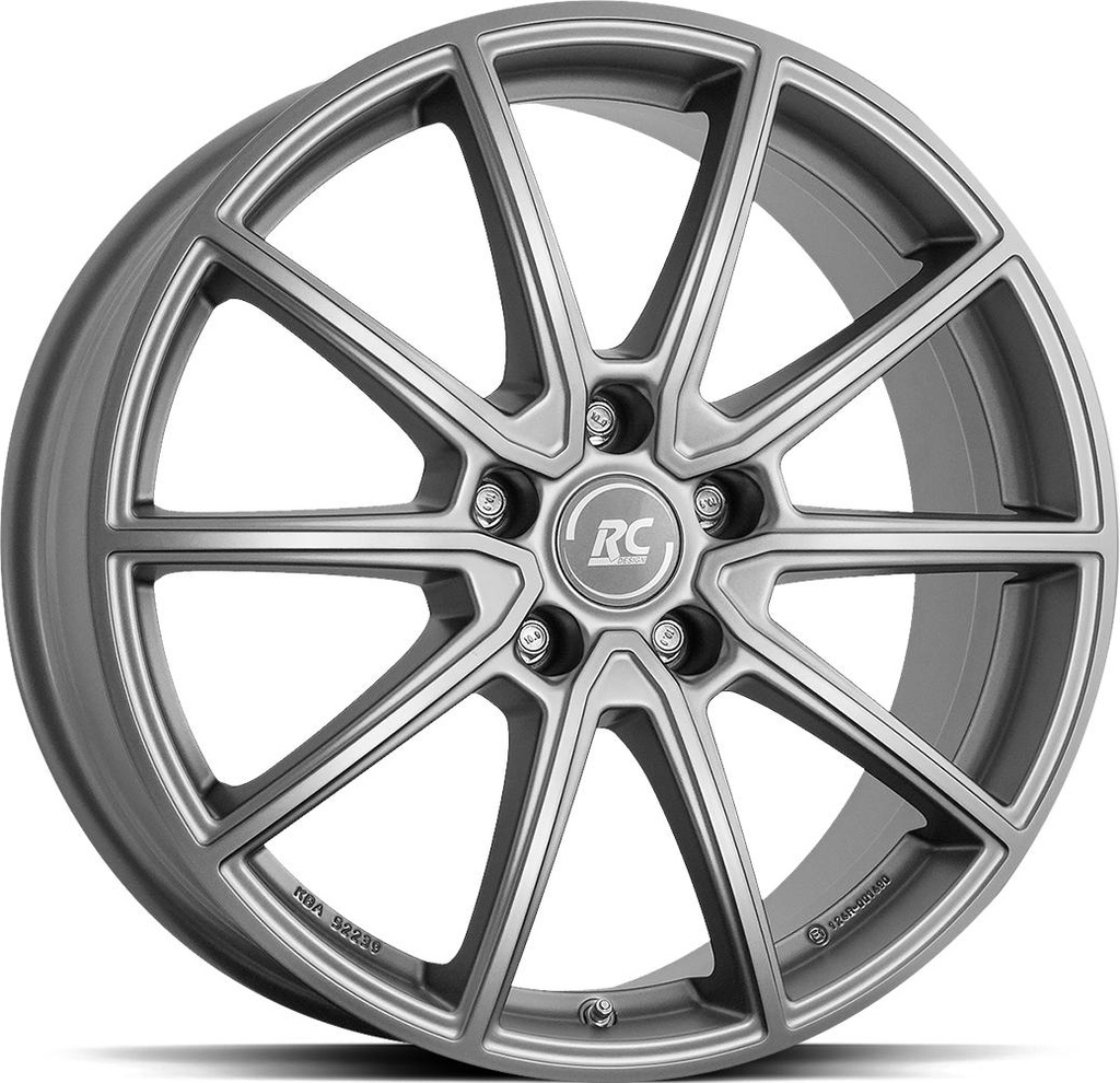 BROCK RC32 FERRIC GREY MATT 6.5x16 5/112 ET46 CB57.1