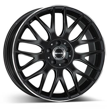 MAK ARROW GLOSS BLACK M.RING 8x19 5/112 ET53 CB66.6