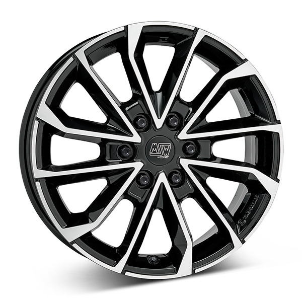 MSW 42 VAN G.BLK/POL | 6,5X17 6-120 E50 C74,56 60 6.5x17 6/120 ET50 CB74.6