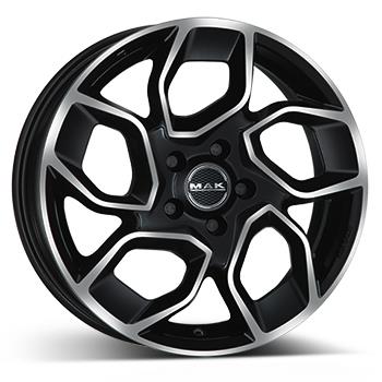 MAK EXPRESS BLACK MIRROR 6.5x16 5/120 ET57 CB64.1