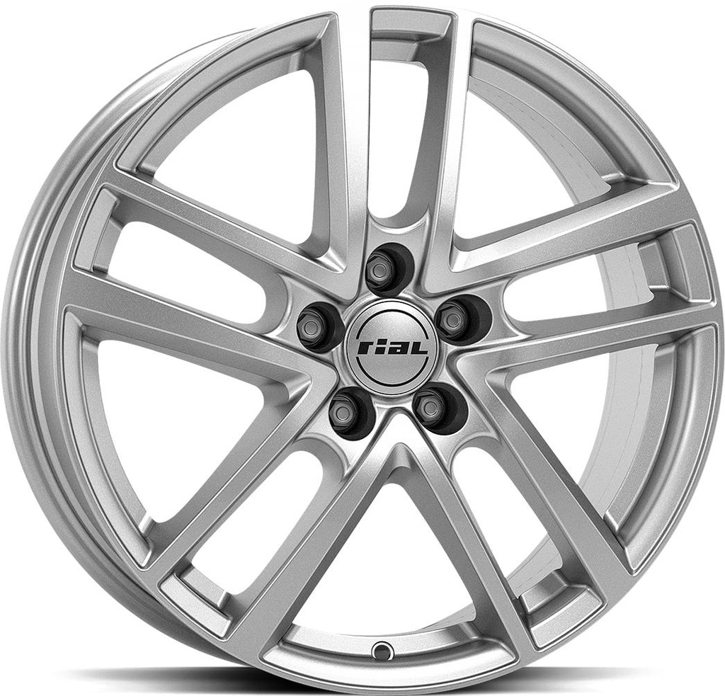 RIAL ASTORGA POLAR SILVER 6.5x16 5/100 ET40 CB57.1