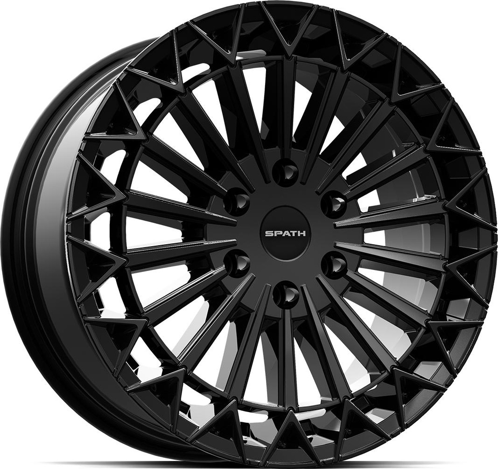 SPATH SP53/H GLOSS BLACK 8x18 6/130 ET50 CB84.1