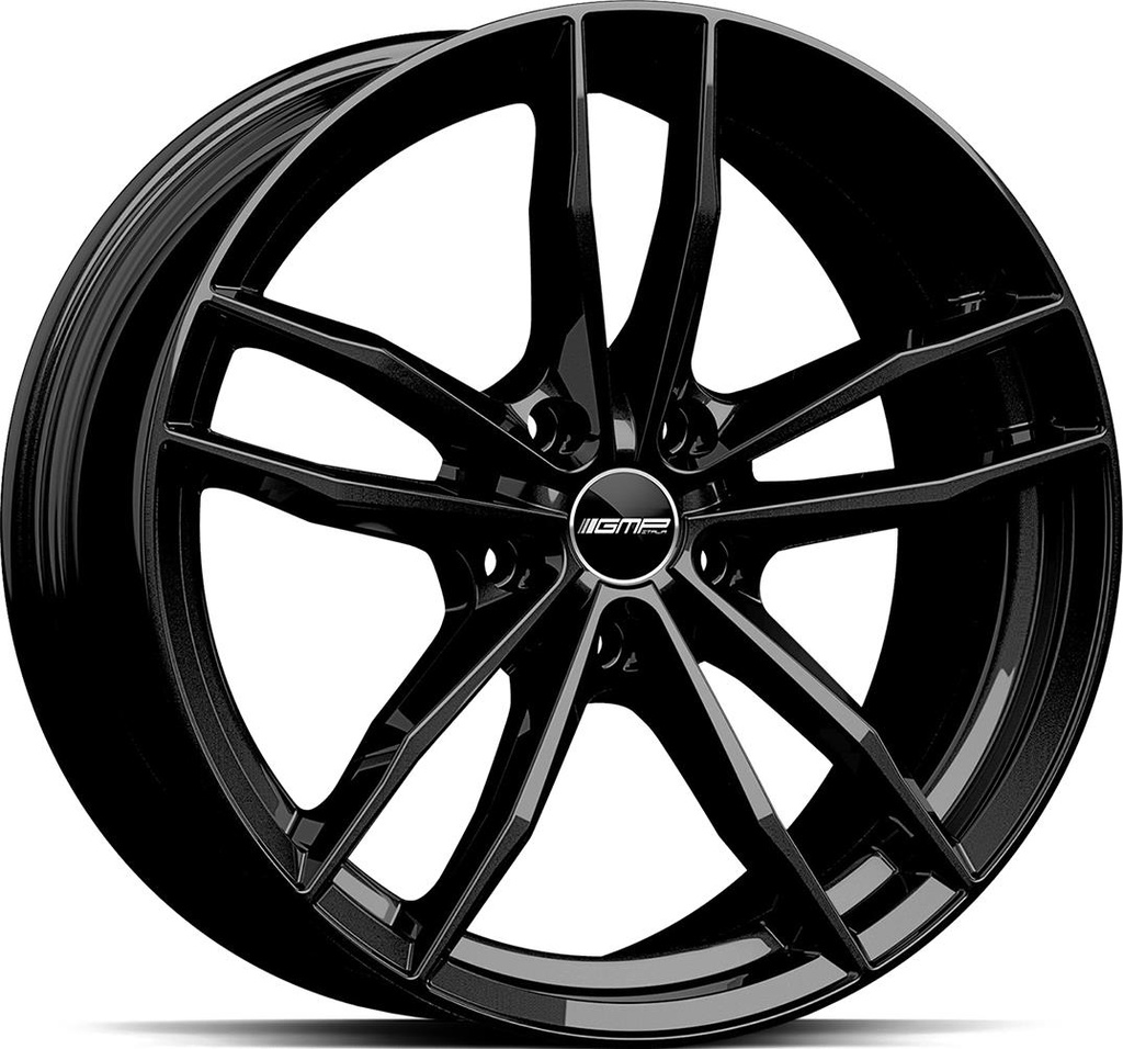 GMP SWAN GLOSSY BLACK 8.5x20 5/120 ET35 CB72.6