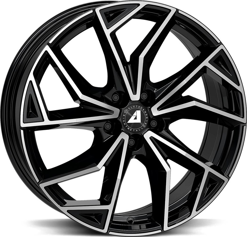 ALUTEC ADX.02 DIAM BLACK POL 8x19 5/112 ET40 CB70.1