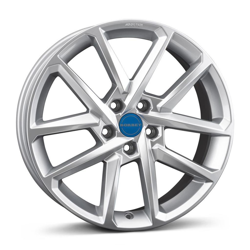 BORBET N CRYSTAL SILV 8x19 5/112 ET44.9 CB57.1