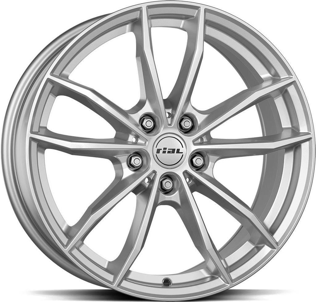 RIAL X12 POLAR SILVER 7.5x18 5/112 ET25 CB66.6