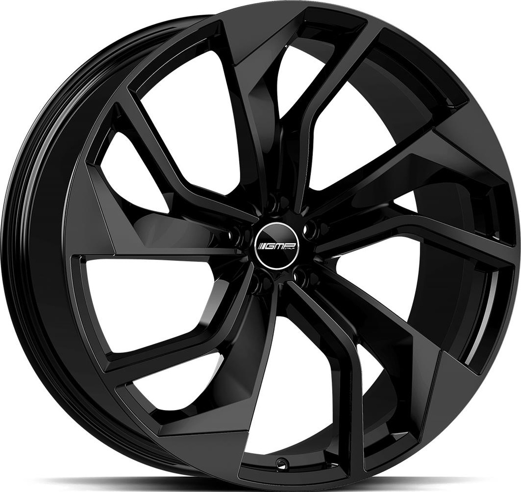 GMP REBEL GLOSSY BLACK 8.5x19 5/108 ET47 CB63.4