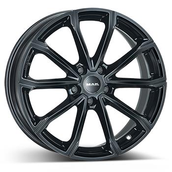MAK DAVINCI GLOSS BLACK 7x17 5/108 ET47 CB63.4