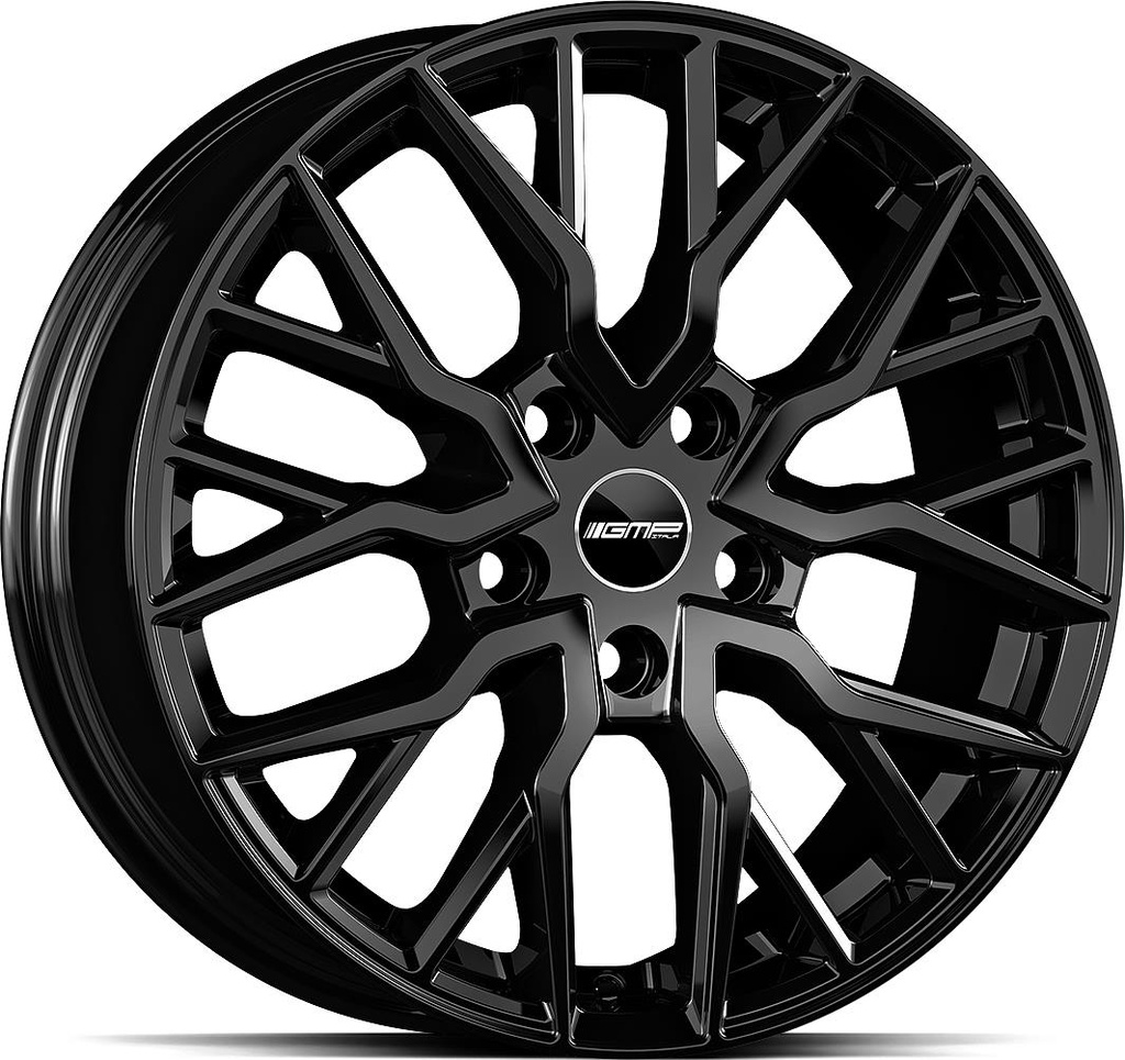 GMP BOOSTER GLOSSY BLACK 8x18 6/130 ET45 CB84.1