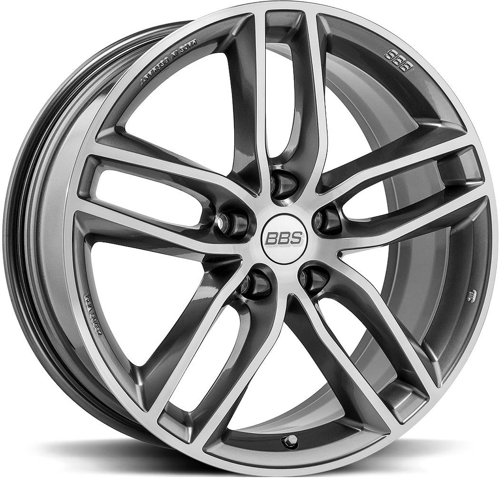 BBS SX PLATIN SILV POL 8x18 5/114.3 ET40 CB82