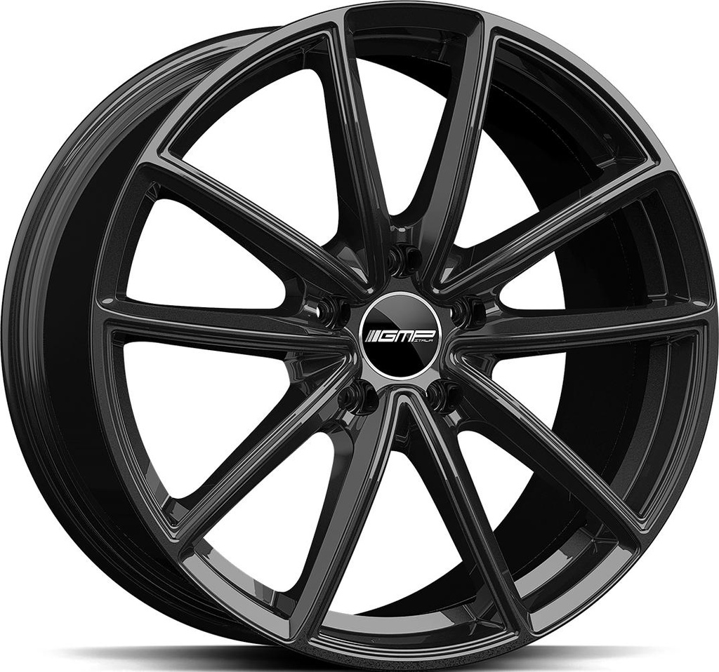 GMP TITAN GLOSS BLACK 10.5x20 5/112 ET19 CB66.6