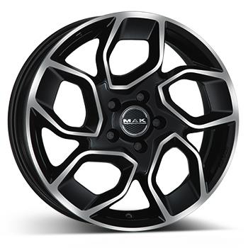 MAK EXPRESS BLACK MIRROR 6.5x16 5/108 ET46 CB65.1