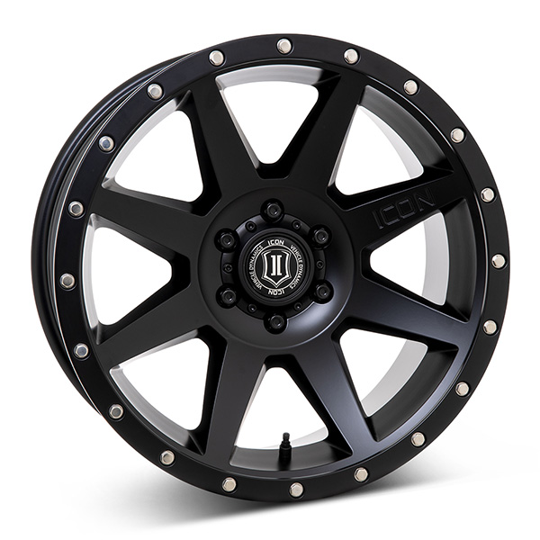 ICON REBOUND M.BLK 9x18 8/165.1 ET12 CB121.4