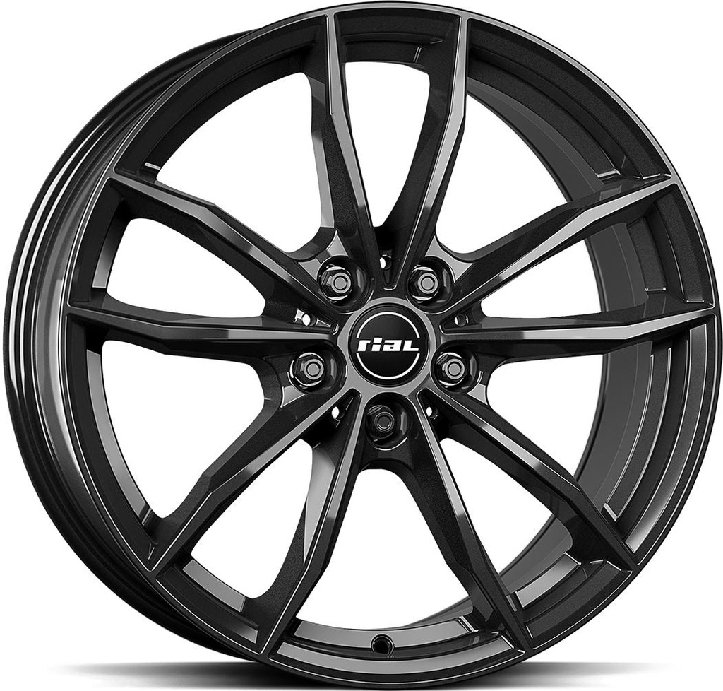 RIAL X12 DIAM BLACK 7.5x18 5/112 ET25 CB66.7