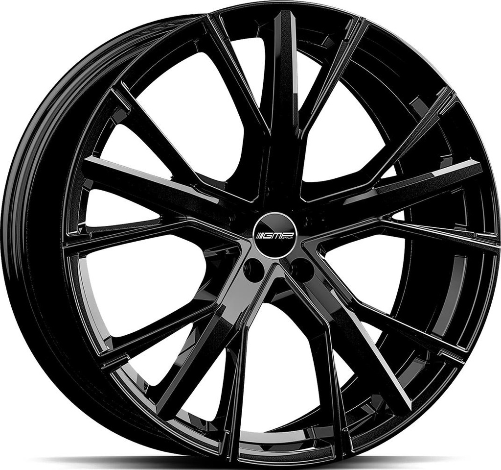 GMP GUNNER GLOSSY BLACK 10x21 5/130 ET38 CB66.5