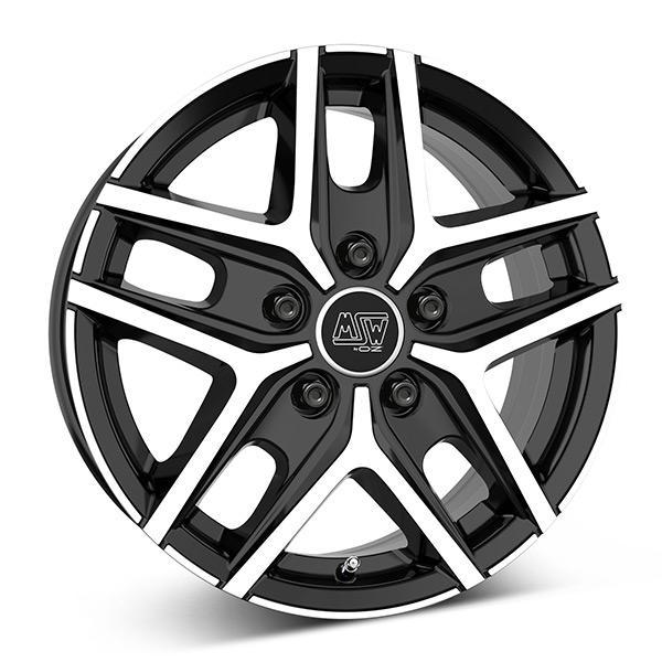MSW 40 VAN G.BLK/POL | 6,5X16 5-120 E50 C65,1 R14 6.5x16 5/120 ET50 CB65.1