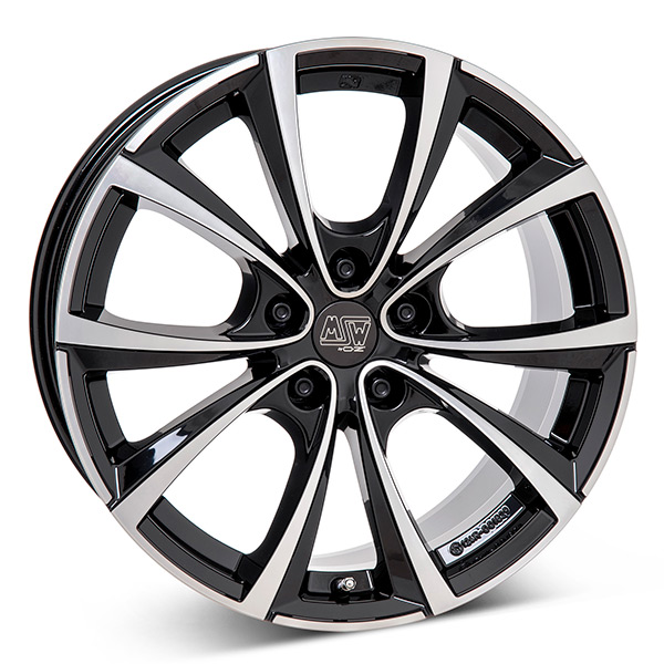 MSW 27T G.BLK/POL 8.5x18 5/114.3 ET32.5 CB64.1