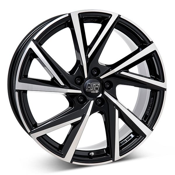 MSW 80 G.BLK/POL | 6,5X16 4-100 E35 C63,30 60 6.5x16 4/100 ET35 CB63.3