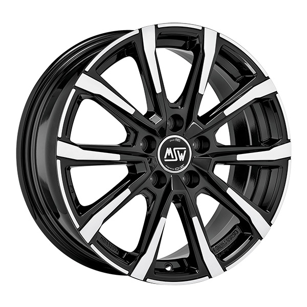 MSW 79 BLK/POL 6.5x16 5/112 ET43 CB57.1