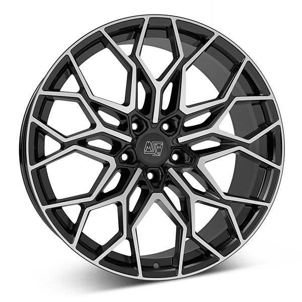 MSW 51 G.BLK/POL | 9X20 5-112 E26 C66,56 R14 9x20 5/112 ET26 CB66.6