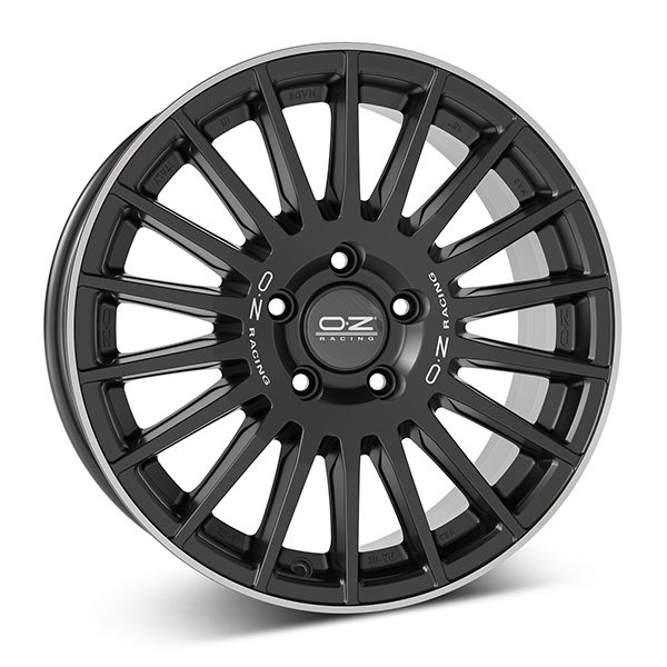 OZ RALLY DESERT M.BLK/POL LIP | 8X18 6-139,7 E25 C106,10 60 8x18 6/139.7 ET25 CB106.1