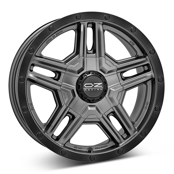OZ RALLY ADVENTURE M.GRA/BLK LIP | 8X17 5-112 E35 C79,1 R14 8x17 5/112 ET35 CB79.1