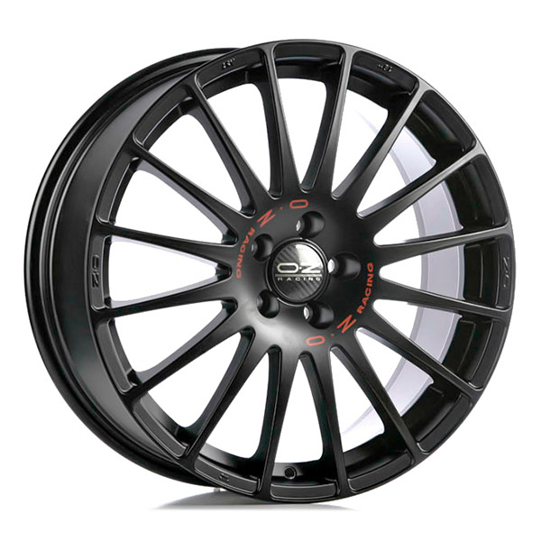 OZ SUPERTURISMO BLACK 7x18 4/100 ET39 CB68.1