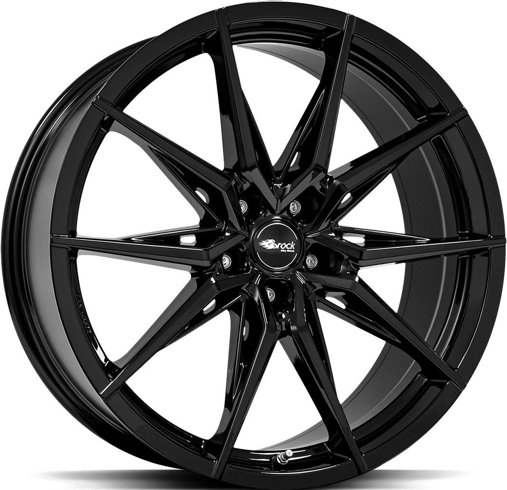 BROCK B42 SHINY BLACK 8.5x20 5/112 ET45 CB66.6