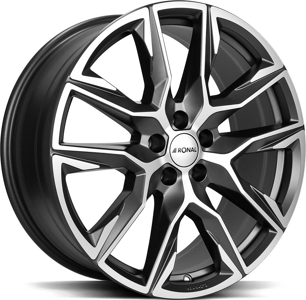 RONAL R71 ORBIT GREY MATT FRONT CUT 10.5x21 5/112 ET43 CB66.5