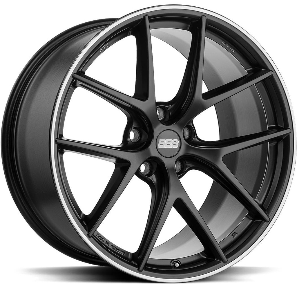 BBS CI-R SATIN BLACK 8x19 5/114.3 ET38 CB82
